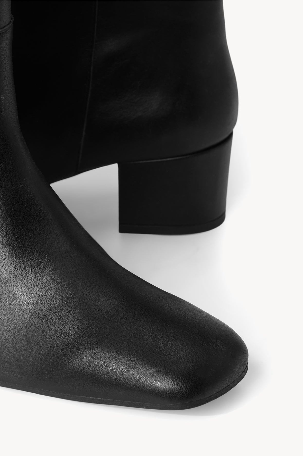 Vintage Nancy Knee High Boots - Black 60s Rainboot Style