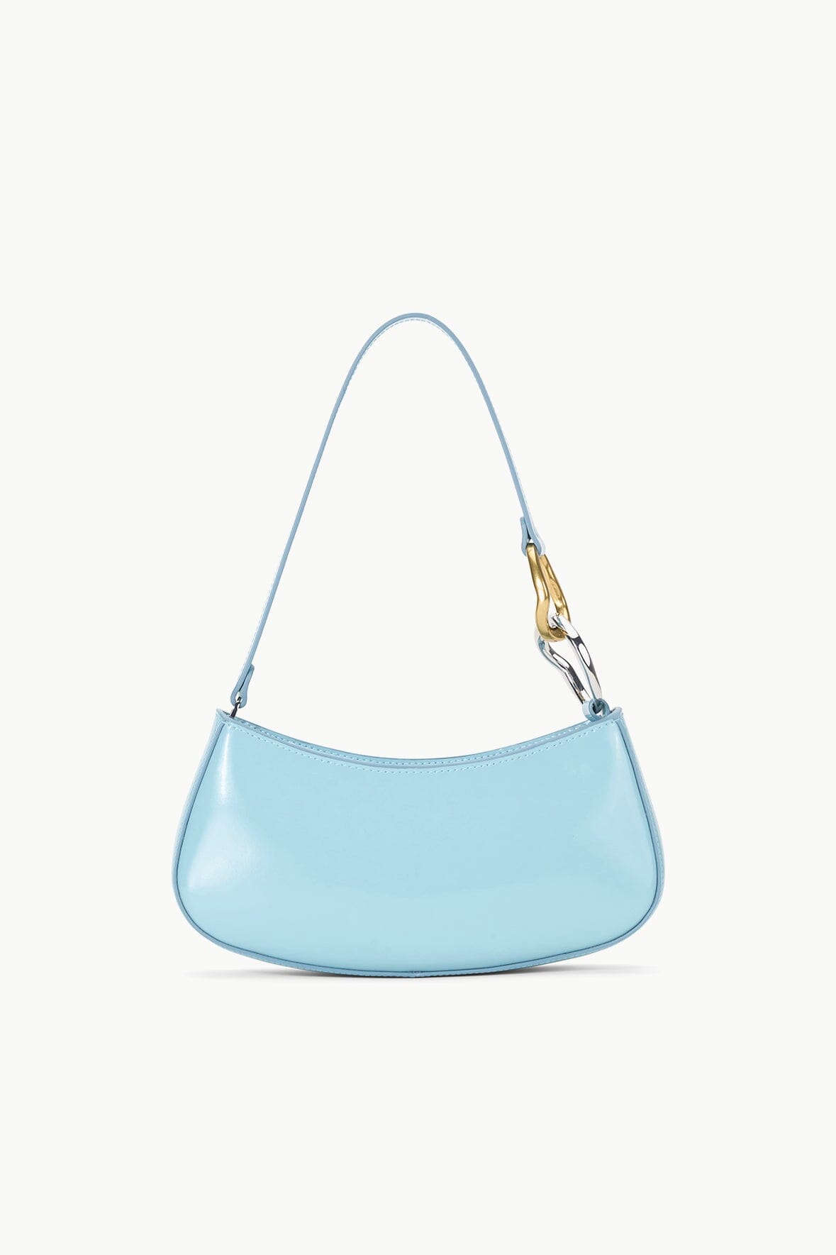 Ollie Mini Leather Shoulder Bag with Mixed Metal Hardware