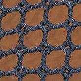Fisherman Sandals for Men - Rete Navy Mesh with Leather Strap