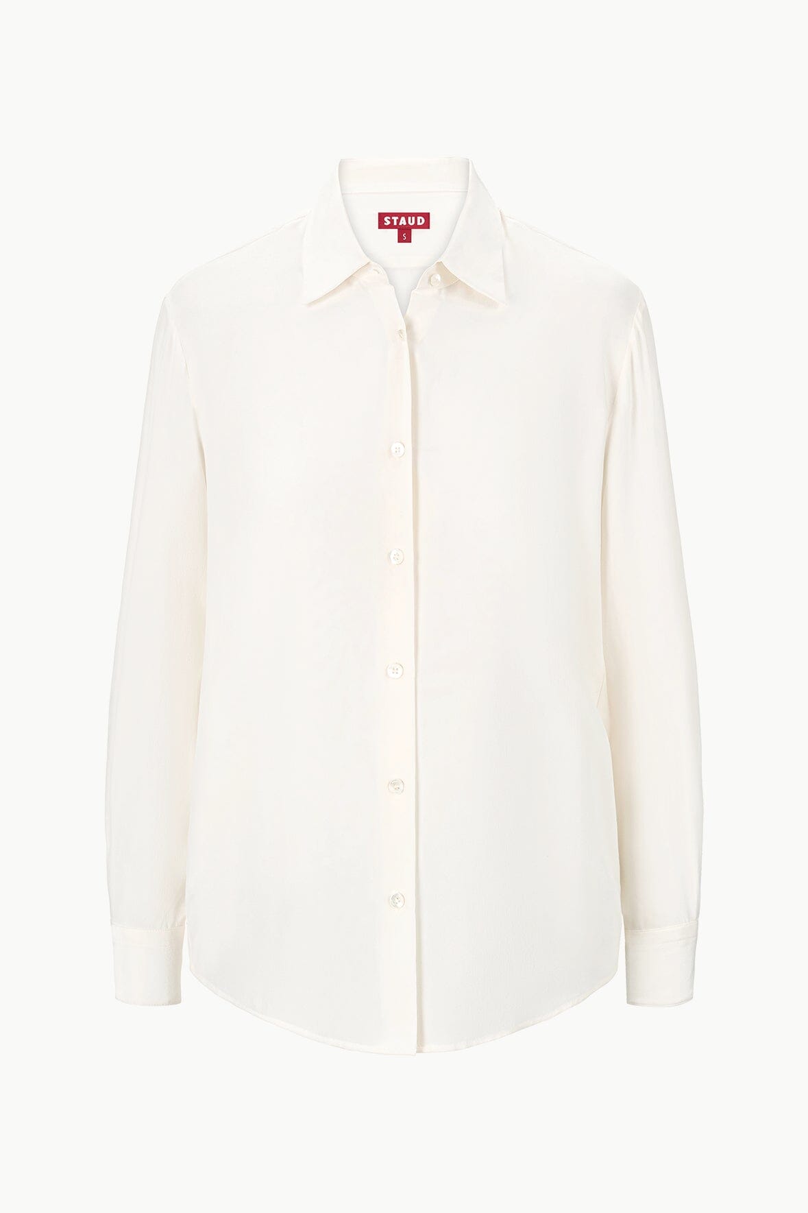 Ivory Silk Button Down Shirt – Roxbury Classic Fit