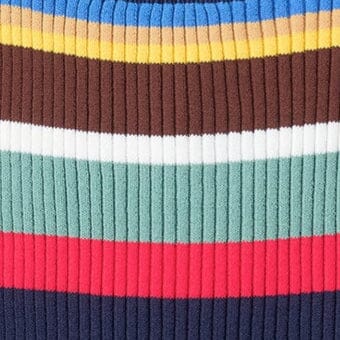 Soleil Rib Knit Tank Top - Striped Essential Camisole for Layering