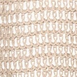 Spritz Wrap Coverup Mini Dress in Natural with V-Neck & Waist Tie
